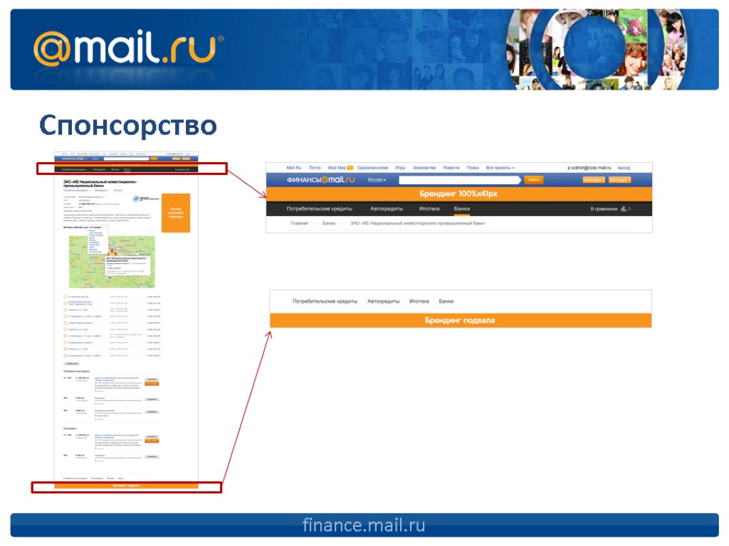 Спонсорство finance.mail.ru
